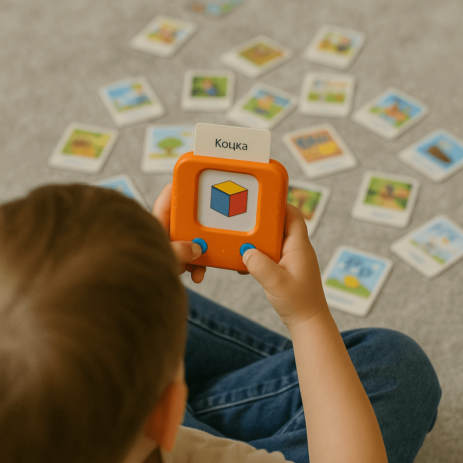 Montesori - Edukativne kartice na srpskom jeziku + UPUTSTVO NA BOSANSKO-SRPSKOM