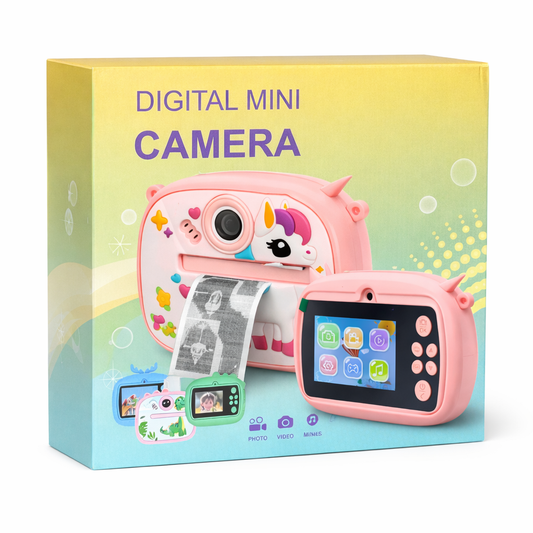 Dečija Digitalna Kamera sa Instant Štampom + POKLON 2 ROLNICE ZA ŠTAMPU FOTOGRAFIJA